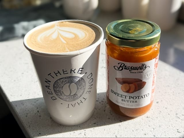 Yam Jam Latte.